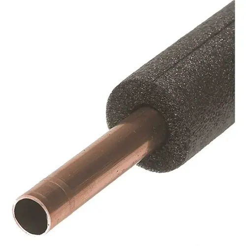 6' Self-stick 1" Wall For 3/4"pipe Gray