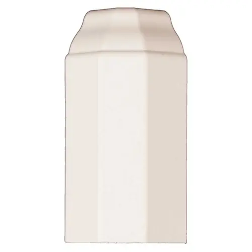 SnapBoard 3-1/4 in. Coronado Outside Corner White (100 pcs box)