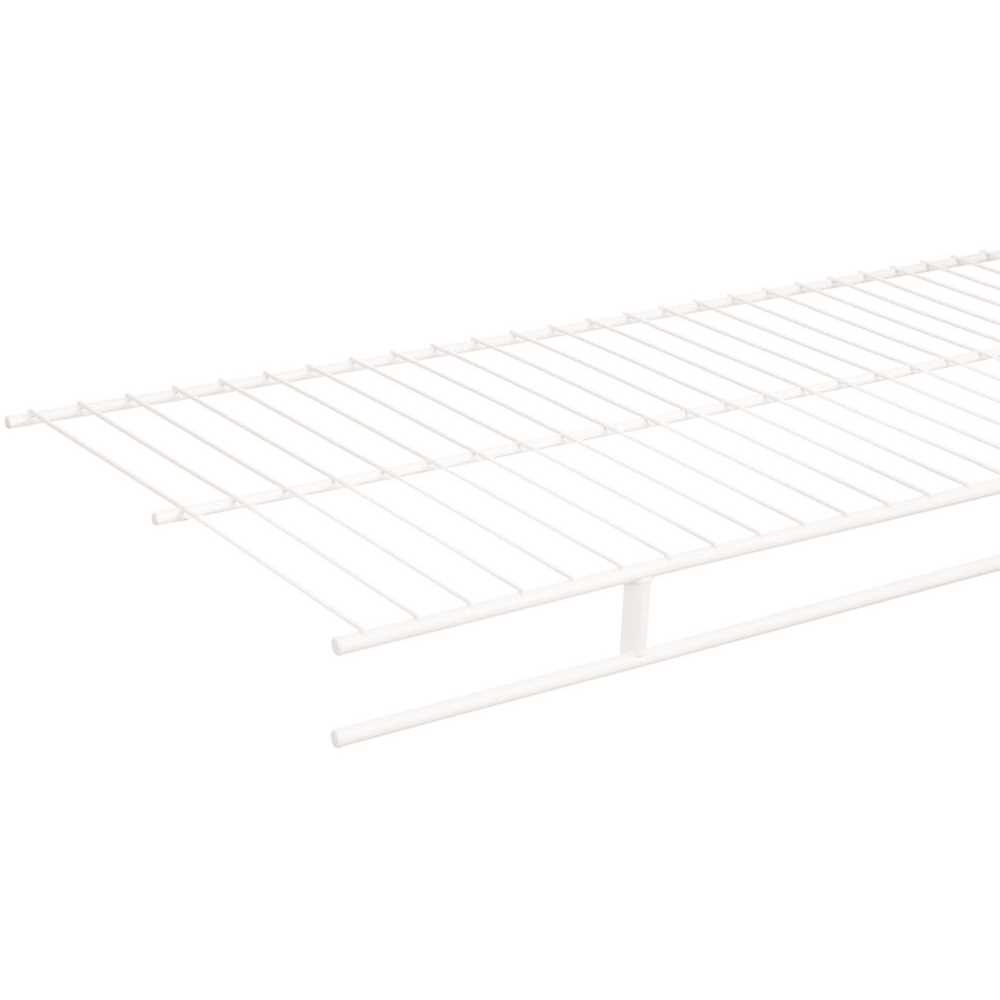 Everbilt 90323 4-Ft. X 12-In. Non-Adjustable Fixed Rod Wire Shelf