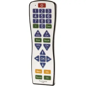 Continu-us PC100 Continu-Us Pure Anti-Microbial Universal 1-Device Remote Control White