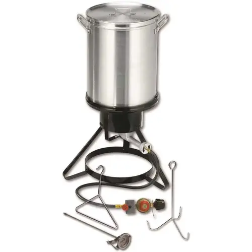 Turkey Fryer, Propane Silver