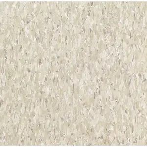 Armstrong 51836031 Floor Tile 12" W X 12" L Excelon Imperial Texture Shelter White / Gray Vinyl 45 sq f Shelter White / Gray