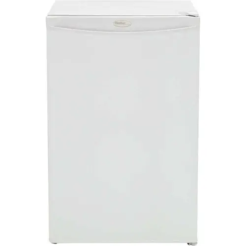 Designer Series Compact Refrigerator, 4.4 cu-ft Overall, White Designer Series Compact Refrigerator, 4.4 cu-ft Overall, White