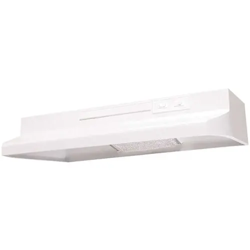 AV Series 30 in. Under Cabinet Convertible Range Hood with Light in White