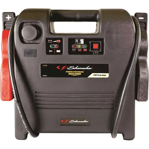 Portable DC Power Station and 1100 Peak Amp 12-Volt Jump Starter Portable DC Power Station and 1100 Peak Amp 12-Volt Jump Starter