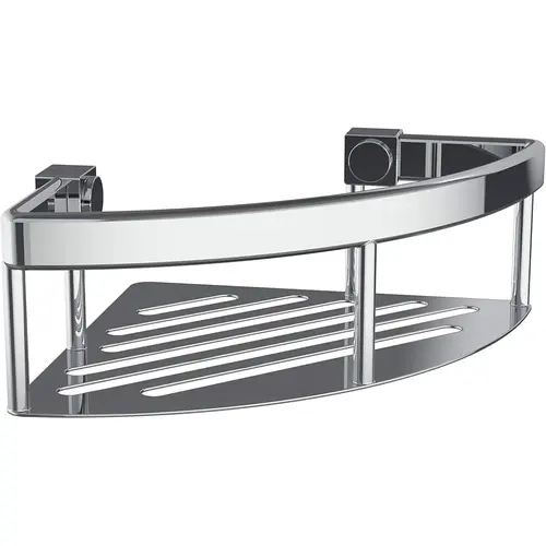 8 in. Contour Corner Basket, Polished Stainless Steel 8 in. Contour Corner Basket, Polished Stainless Steel
