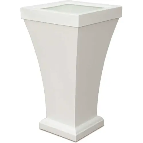 Bordeaux 40 in. Tall White Polyethylene Planter Bordeaux 40 in. Tall White Polyethylene Planter