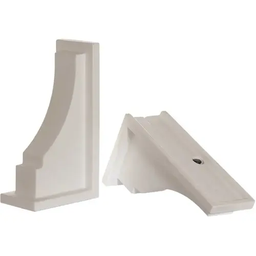 Fairfield White Polyethylene Decorative Corbel