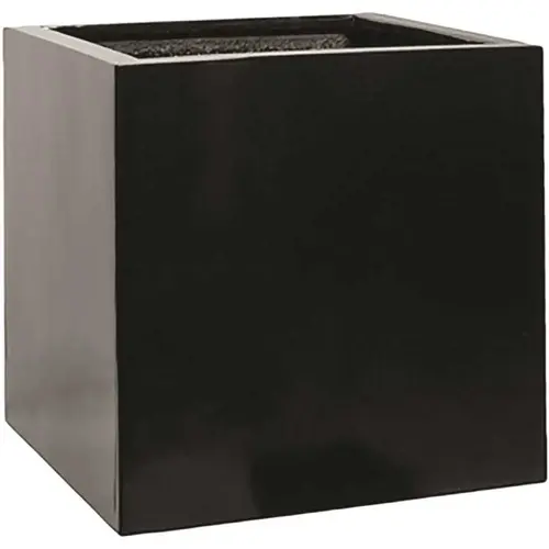 Carlo 8 in. x 8 in. x 28 in. Matte Black Fiberglass Rectangular Planter Carlo 8 in. x 8 in. x 28 in. Matte Black Fiberglass Rectangular Planter