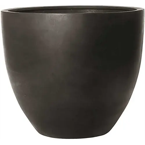 33.5 in. x 38.5 in. x 38.5 in. Jumbo Jesslyn Med Black Round Fiberstone Planter 33.5 in. x 38.5 in. x 38.5 in. Jumbo Jesslyn Med Black Round Fiberstone Planter