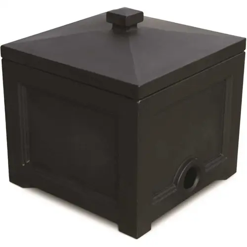 Fairfield Garden Hose Bin in Black Fairfield Garden Hose Bin in Black