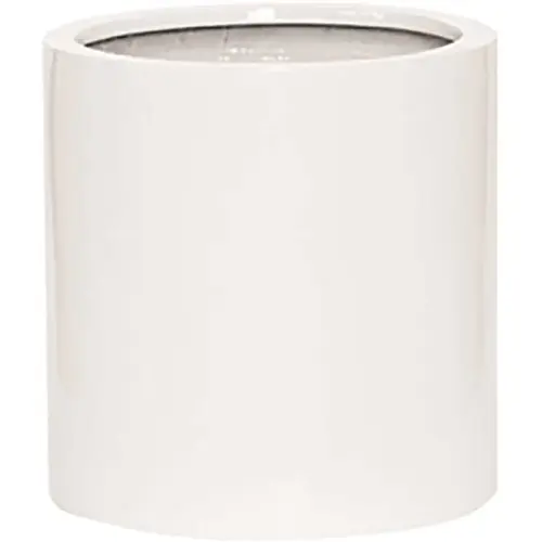 Cambridge 11.5 in. x 11.5 in. x 11.5 in. Glossy White Fiberstone Planter Cambridge 11.5 in. x 11.5 in. x 11.5 in. Glossy White Fiberstone Planter