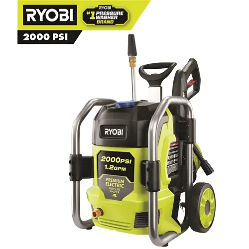 2000 PSI 1.2 GPM Cold Water Corded Electric Pressure Washer