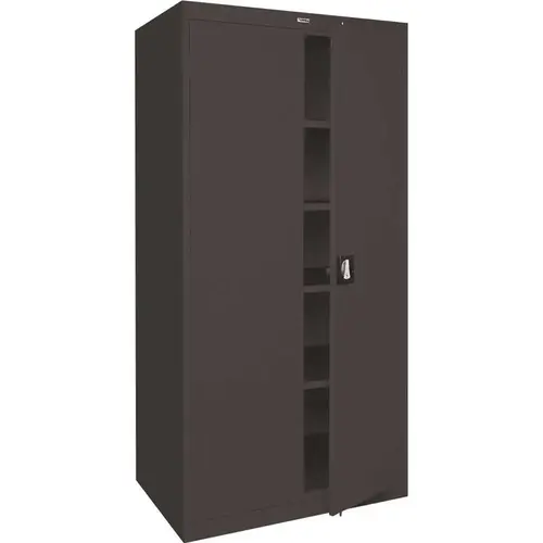 Fortress Series 36 in. x18 in. x 72 in., Black, Steel Storage Cabinets Fortress Series 36 in. x18 in. x 72 in., Black, Steel Storage Cabinets