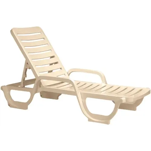 Bahia Sandstone Plastic Outdoor Chaise Lounge Bahia Sandstone Plastic Outdoor Chaise Lounge