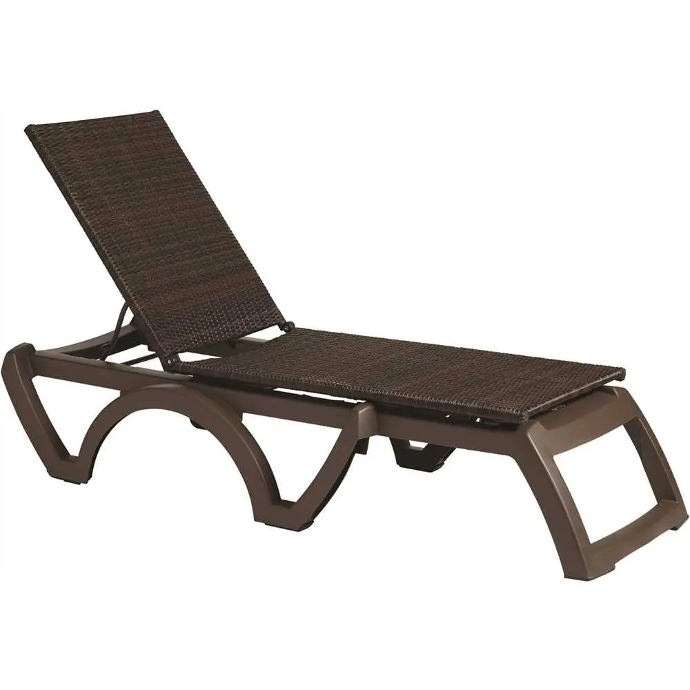 National Brand Alternative Java Wicker Outdoor Chaise Lounge US645237 National Brand Alternative Java Wicker Outdoor Chaise Lounge US645237