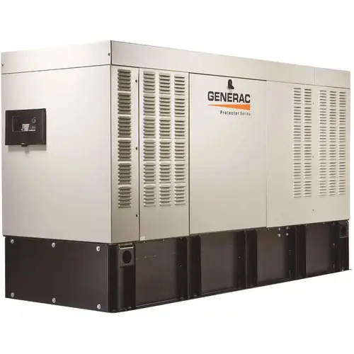 Protector Series 30,000-Watt Liquid Cooled Standby Diesel Generator with Extended Run Tank Gray Protector Series 30,000-Watt Liquid Cooled Standby Diesel Generator with Extended Run Tank Gray