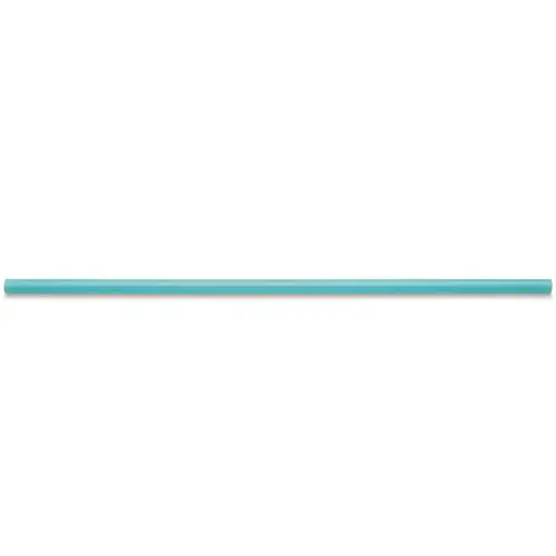 5 in. Blue Disposable Polymer Stirrer Straws Unwrapped - pack of 6000