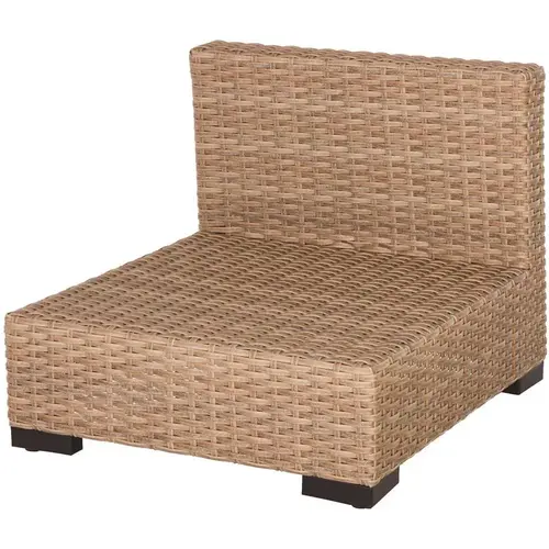 Commercial Natural Wicker Armless Middle Outdoor Sectional Chair Commercial Natural Wicker Armless Middle Outdoor Sectional Chair
