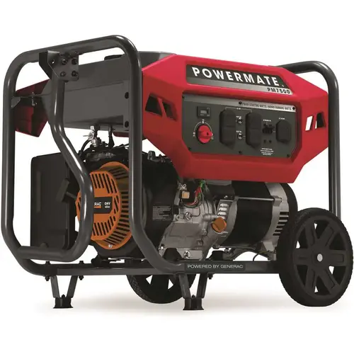 PM7500 6000 Running Watt Manual Start Gasoline Powered Portable Generator, 49 ST/CSA