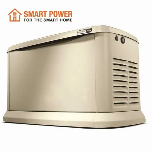 Guardian 24,000-Watt (LP) / 21,000-Watt (NG) Air-Cooled Whole House Generator with Wi-Fi Beige Guardian 24,000-Watt (LP) / 21,000-Watt (NG) Air-Cooled Whole House Generator with Wi-Fi Beige
