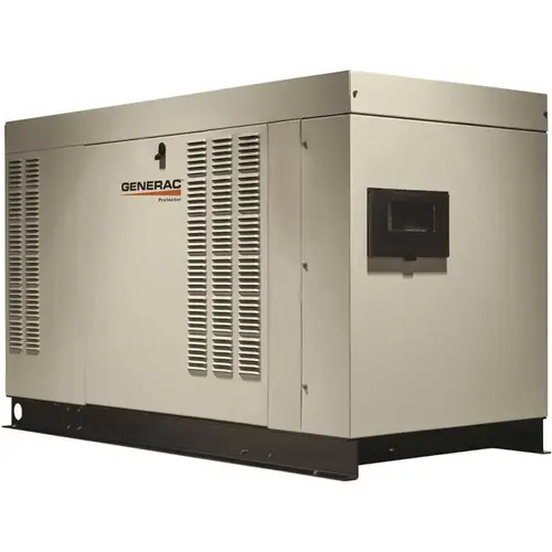 Protector QS 48,000-Watt Liquid-Cooled Automatic Standby Generator Beige Protector QS 48,000-Watt Liquid-Cooled Automatic Standby Generator Beige