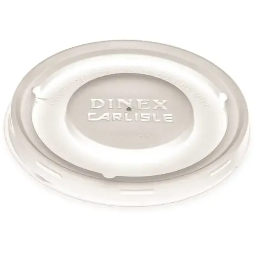 Translucent Lid fits DX3000 8 oz. Mug and DX3200 5 oz. Bowl; 3.5 in Clear