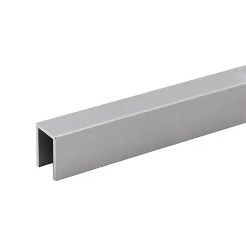 Cap Rail 1-5/16" x 1" x 1-5/16" Profile - 240" Long - Satin Anodized Cap Rail 1-5/16" x 1" x 1-5/16" Profile - 240" Long - Satin Anodized
