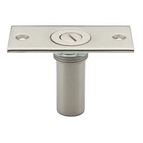 Locking Dustproof Strike Satin Nickel Finish Locking Dustproof Strike Satin Nickel Finish