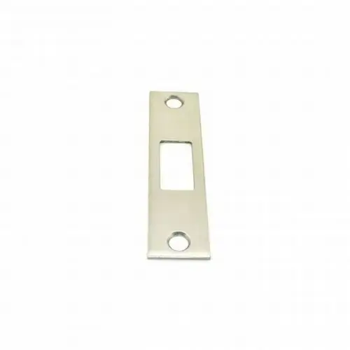 L400 Series 4-7/8" Deadbolt Strike Satin Chrome Finish L400 Series 4-7/8" Deadbolt Strike Satin Chrome Finish