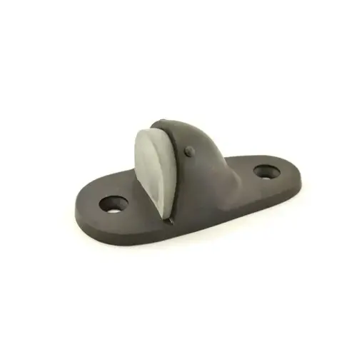 Universal Floor Stop with Low Lip and High Rubber with Combo Pack Dark Bronze Powder Coat Finish Universal Floor Stop with Low Lip and High Rubber with Combo Pack Dark Bronze Powder Coat Finish