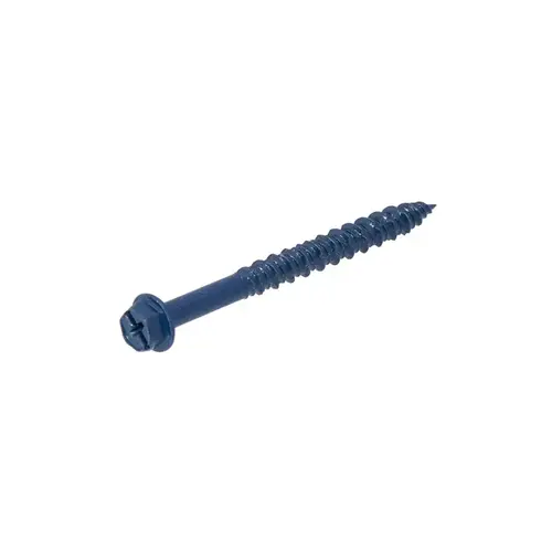 1/4" x 2-3/4" Blue Masonry Phillips Screws - pack of 100 1/4" x 2-3/4" Blue Masonry Phillips Screws - pack of 100