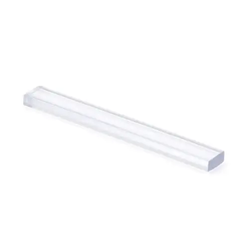 1/8" x 1/4" x 2"Clear Plastic Setting Block - pack of 100 1/8" x 1/4" x 2"Clear Plastic Setting Block - pack of 100