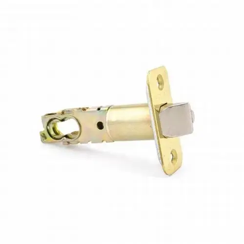 S Series Round Corner Adjustable Dead Latch Bright Brass Finish