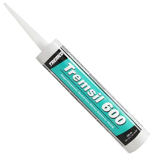Tremco Tremsil 600 Neutral Cure Silicone Sealant - 10oz Cartridge - Clear Tremco Tremsil 600 Neutral Cure Silicone Sealant - 10oz Cartridge - Clear