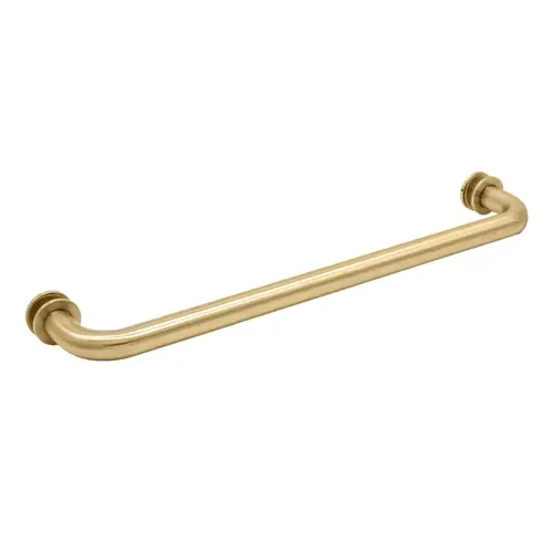 12" Tubular Single-Sided Towel Bar - Satin Brass 12" Tubular Single-Sided Towel Bar - Satin Brass