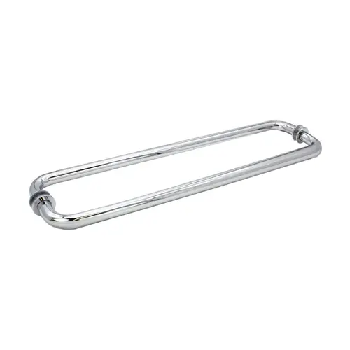 12" x 12" Back-To-Back Towel Bar With Washer - Polished Chrome 12" x 12" Back-To-Back Towel Bar With Washer - Polished Chrome