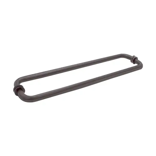12" x 12" Back-To-Back Towel Bar With Washer - Oil Rubbed Bronze 12" x 12" Back-To-Back Towel Bar With Washer - Oil Rubbed Bronze
