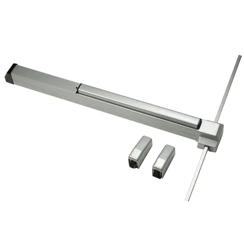 4' Surface Vertical Rod Exit Device, Lacquer Sprayed Aluminum Finish 4' Surface Vertical Rod Exit Device, Lacquer Sprayed Aluminum Finish
