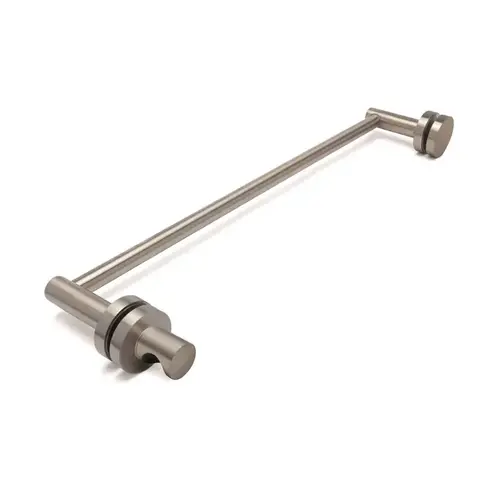 Elite Towel Bar, Brass Material, Tubular Construction, 18" Center To Center, 3/4" Tube Diameter, Brushed Nickel Finish Elite Towel Bar, Brass Material, Tubular Construction, 18" Center To Center, 3/4" Tube Diameter, Brushed Nickel Finish