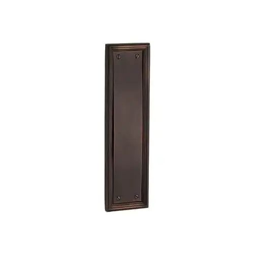 Push Plate 3-1/2" x 15" Nashville Venetian Bronze Finish Push Plate 3-1/2" x 15" Nashville Venetian Bronze Finish