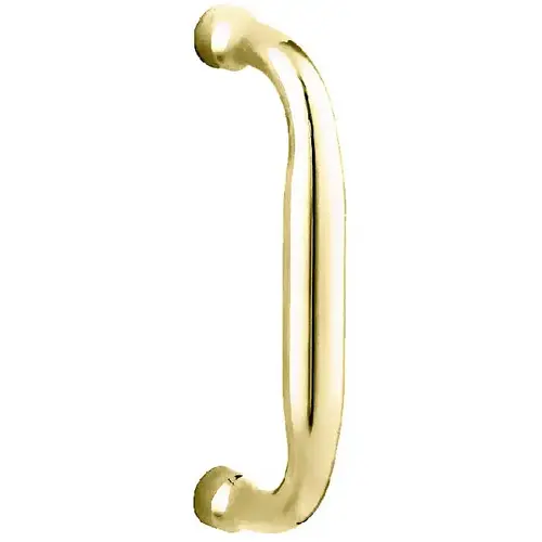 Utility 5-1/2" Center to Center Door Pull Lifetime Brass Finish