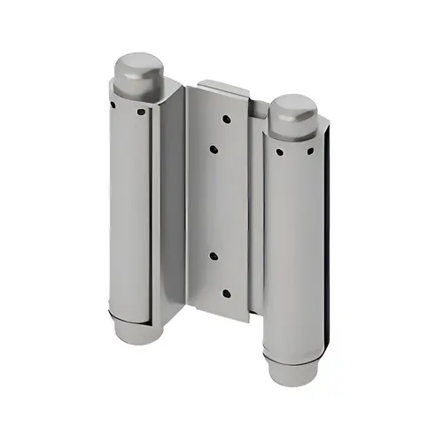 6" Full Surface Double Acting Spring Hinge for 1-1/4" to 1-3/4" Door Satin Chrome Finish