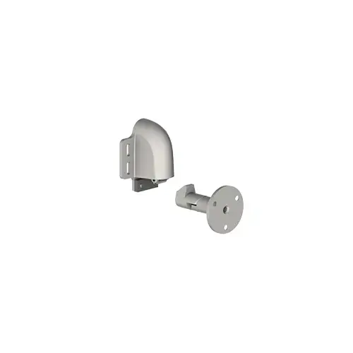 327W Automatic Wall Stop and Holder with 3-1/16" Strike Projection, Satin Chrome Finish 327W Automatic Wall Stop and Holder with 3-1/16" Strike Projection, Satin Chrome Finish