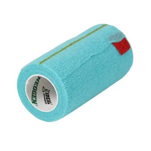 Cohesive Bandage, 4 in, Teal Cohesive Bandage, 4 in, Teal