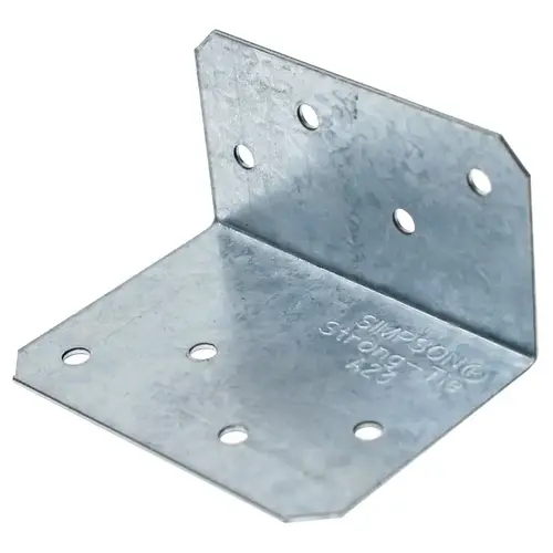Angle, 1-1/2 in W, 2 in D, 2-3/4 in H, Steel, ZMAX - pack of 200 Angle, 1-1/2 in W, 2 in D, 2-3/4 in H, Steel, ZMAX - pack of 200