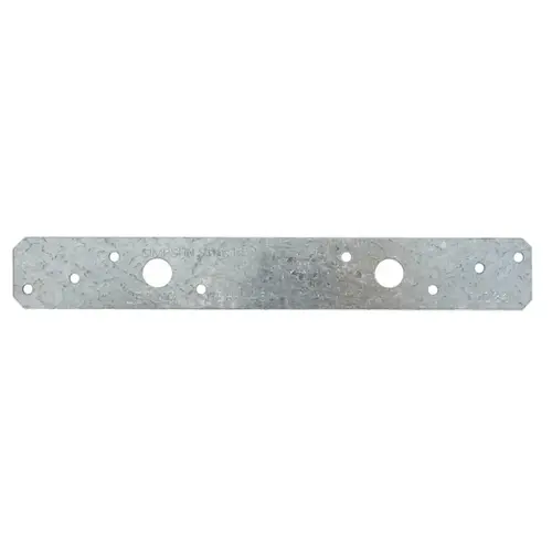 LSTA Strap Tie, 20 ga Gauge, Steel, Galvanized/Zinc LSTA Strap Tie, 20 ga Gauge, Steel, Galvanized/Zinc