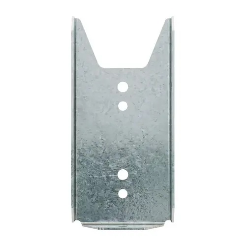 FB Fence Bracket, 1-9/16 in W, 20 ga Thick Material, Steel, ZMAX FB Fence Bracket, 1-9/16 in W, 20 ga Thick Material, Steel, ZMAX