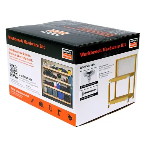 Shelf Hardware Kit 6.5" H X 8" W 18 speed Galvanized Steel Shelf Hardware Kit 6.5" H X 8" W 18 speed Galvanized Steel