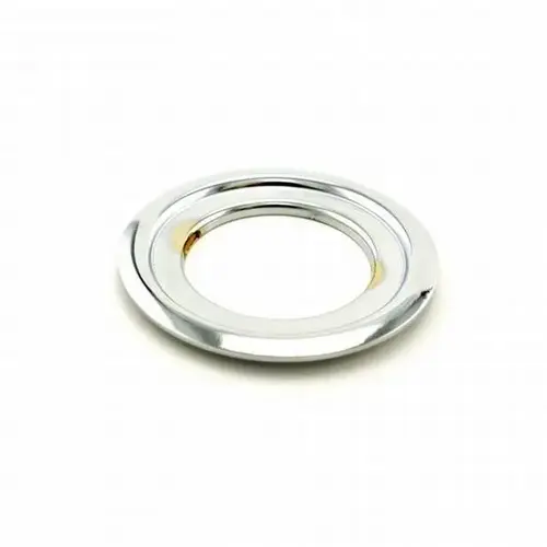 2-1/2" Diameter Deadbolt Adapter Ring, Bright Polished Chrome 2-1/2" Diameter Deadbolt Adapter Ring, Bright Polished Chrome